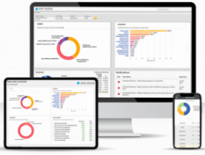 family office software chart in desktop